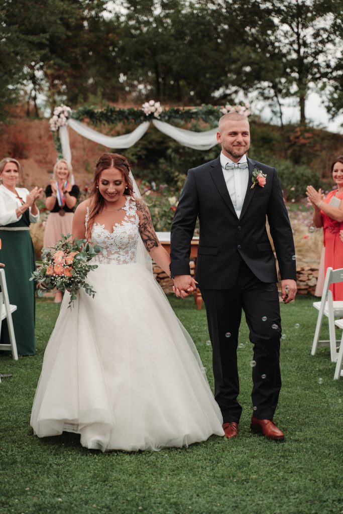 Nevesta a ženích na obrade